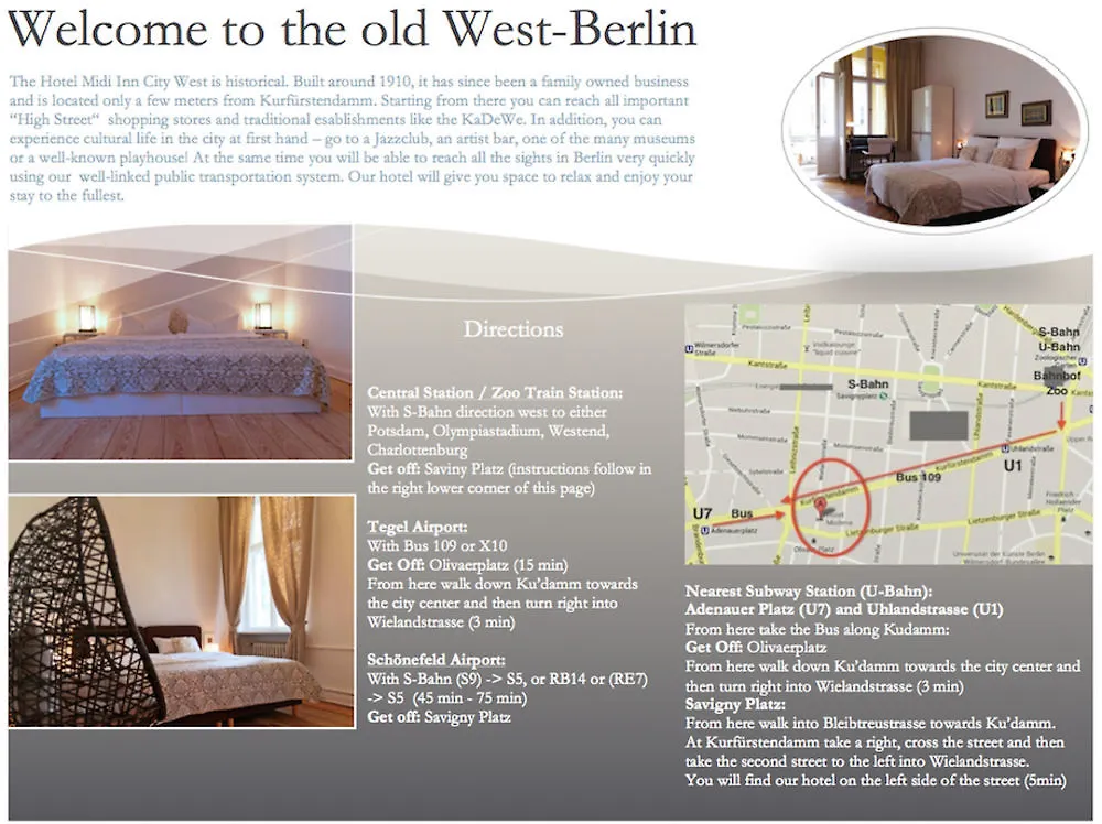Midi Inn City West Am Ku'Damm Berlin